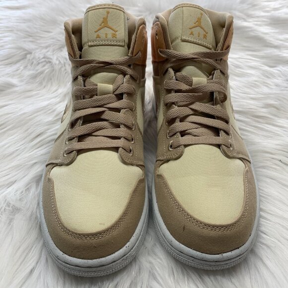 Nike Air Jordan 1 Womens Sportswear Shoes Brown DV0427-102 VNDS Sz 9.5 - Picture 2 of 7